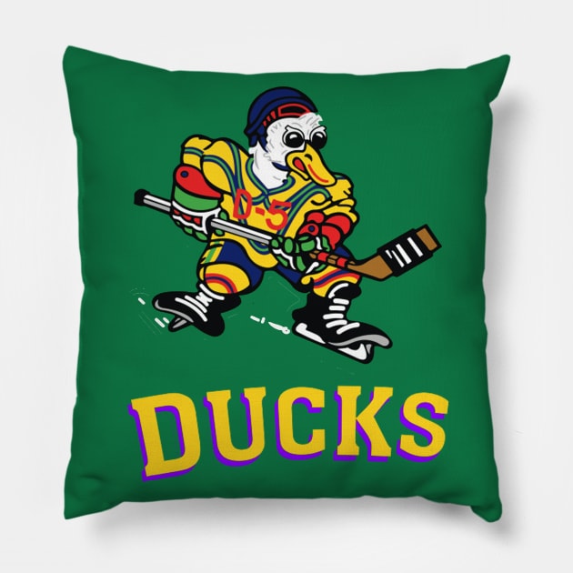 Ducks Jersey Pillow by geekingoutfitters