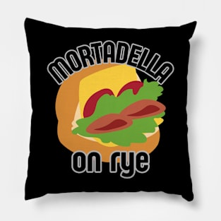 Mortadella On Rye Pillow