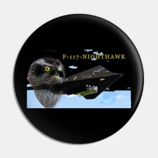 Night Hawk Pin