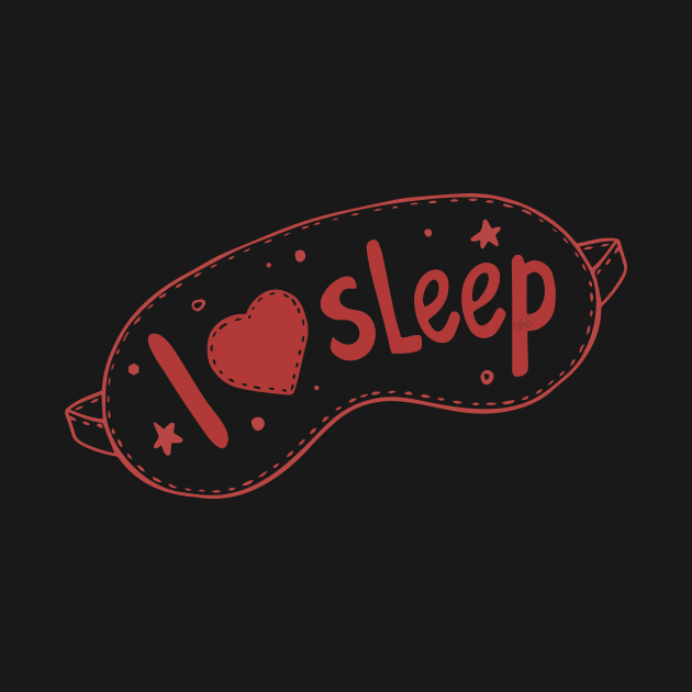 Sleep Mask by LibrosBOOKtique