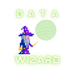 Funny Data Wizard RPG T-Shirt