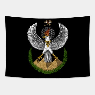 Eye Of Horus Egyptian Pyramids Tapestry