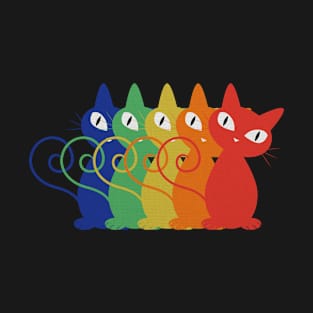 Rainbow cats T-Shirt