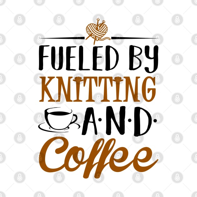 Fueled by Knitting and Coffee by KsuAnn