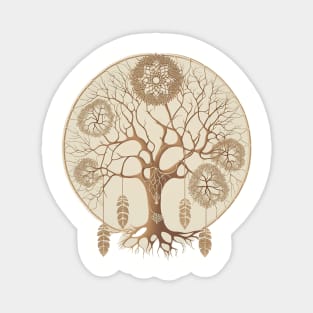 Dream Catcher Tree - Designs for a Green Future Magnet