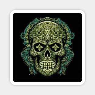 celtic skull Magnet