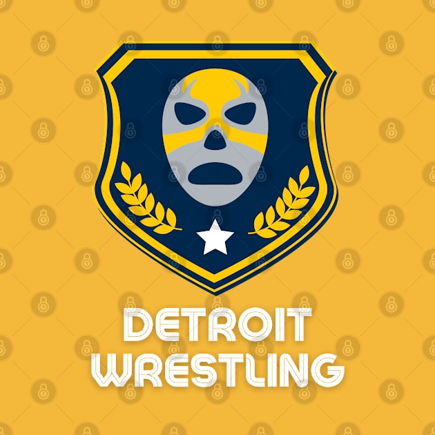 Detroit Wrestling "Walmart Blue" by DDT Shirts