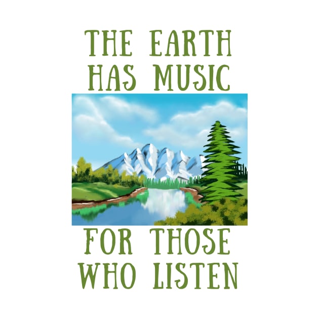 The earth has music for those who listen by IOANNISSKEVAS