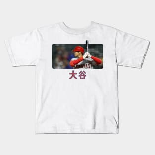 Youth Shohei Ohtani Los Angeles Angels Backer Long Sleeve T-Shirt - Red