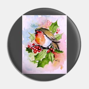 Bird in the garden Pin