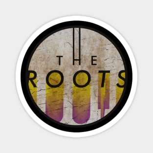 THE ROOTS - VINTAGE YELLOW CIRCLE Magnet