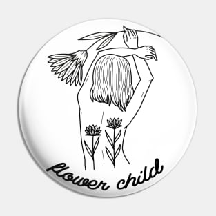Flower Child Pin
