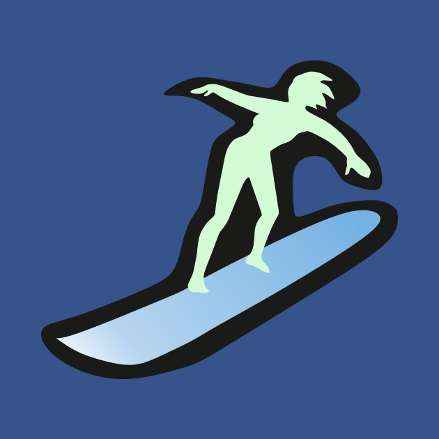 Surfer by mypointink