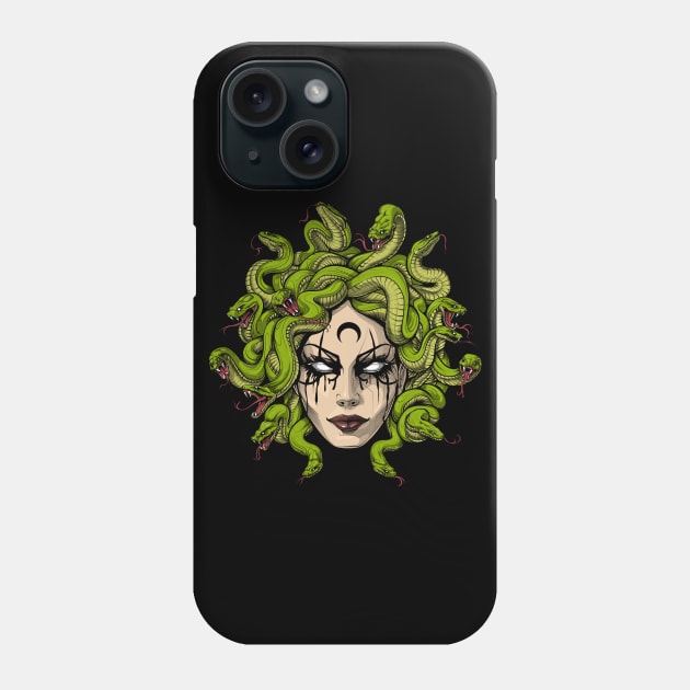 Medusa Goddess Phone Case by underheaven