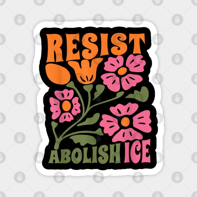 Abolish-Ice Magnet by dtr_art