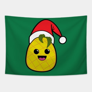 Christmas Pineapple Tapestry