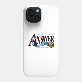Jesus is the Answer Phone Case
