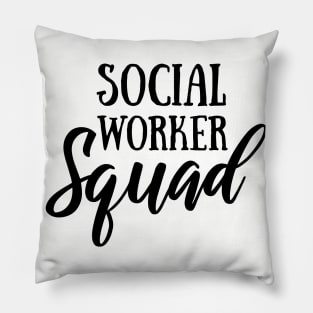 Funny Social Worker Graduation Gift Social Worker Gradution Gift social worker gifts Social Worker Squad Pillow