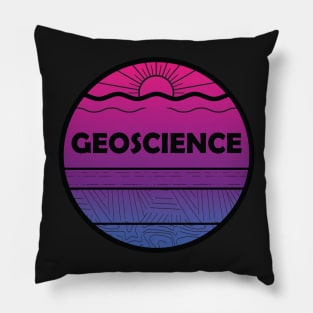 Bi Pride Geoscience Cross Section Pillow