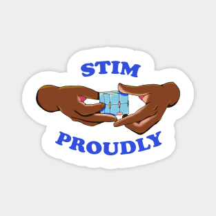 Stim proudly 3 Magnet