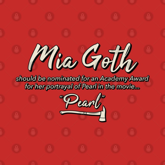 Mia Goth should be nominated for Pearl by BMOVIEMANIA