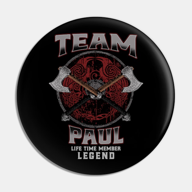 Paul - Life Time Member Legend Pin by Stacy Peters Art