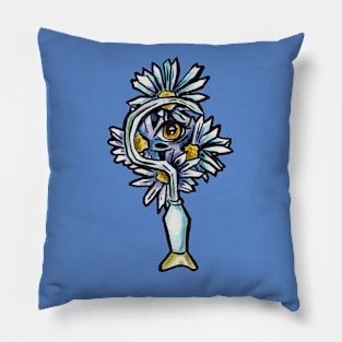 Boline, Witchcraft, and Daisies Pillow