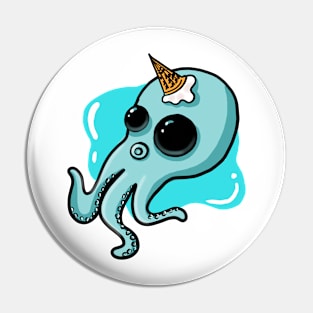 Cute Stuff Unicorn Octopus Pin