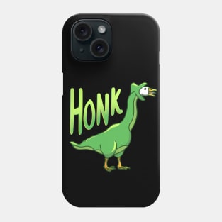 Honk Goose Dinosaur Honking Geese Farmer Pet Bird Lover Phone Case