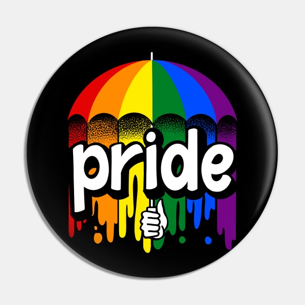 Pride LGBTQ Awareness Love Support Gift Pin by teeleoshirts