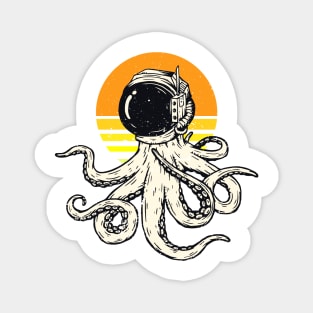 Octopus Astronaut Magnet