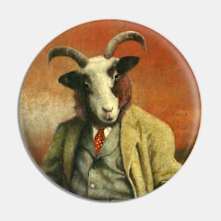 Jacob Sheep Gentleman Pin