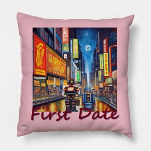 Japan Osaka First Date by Kana Kanjin Pillow