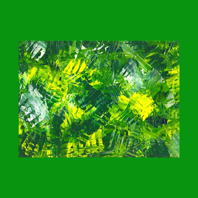 Green Abstract art by TAMOH65