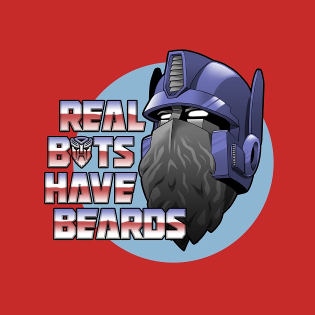 Real Bots Have Beards by ClayGrahamArt