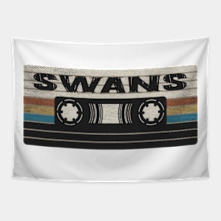 Swans Mix Tape Tapestry