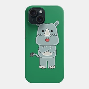 rhinoceros Phone Case