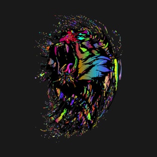 Brushstroke Lion T-Shirt