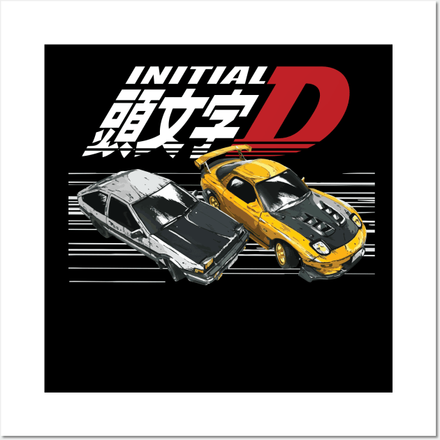 AE86 Initial D Poster