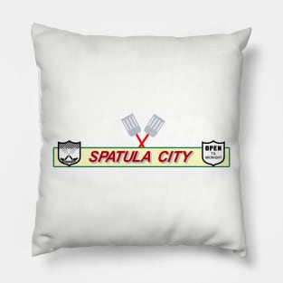 Spatula City Pillow