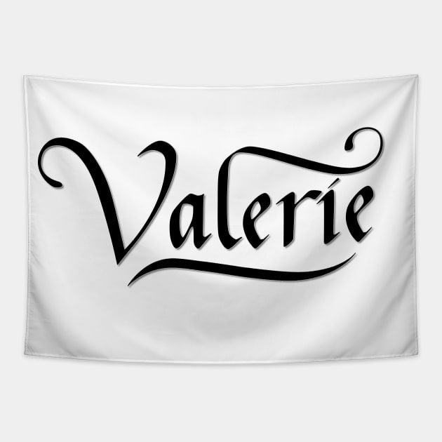 Name Valerie Tapestry by oleo_graphy