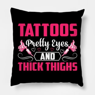 Tattoos Pretty Eyes Tattoos Women Pillow