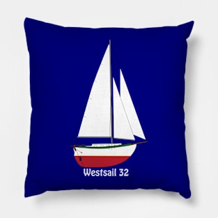 Westsail 32 Sailboat Pillow