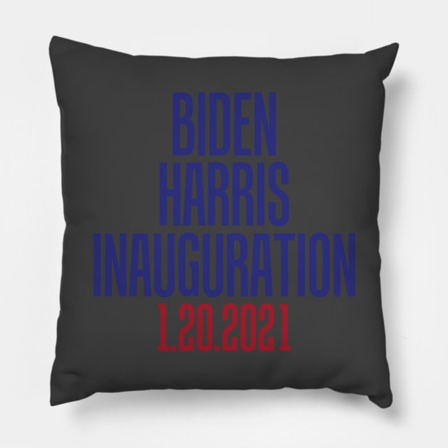 Biden Harris Inauguration 2021 Pillow by MandeesCloset