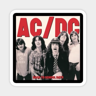 Retro AC/DC Magnet