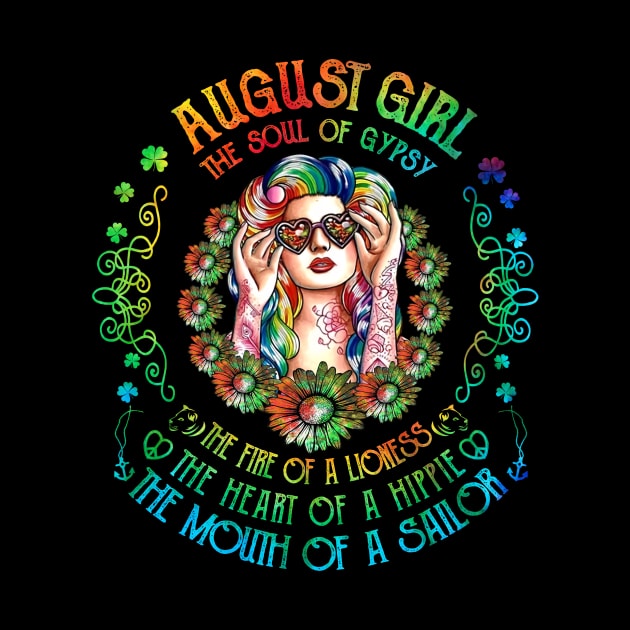 August Girl The Soul Of A Gypsy  birthday gift by American Woman