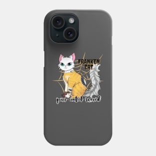 Frankencat, the purrfect Halloween pet Phone Case