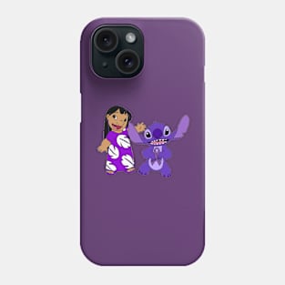 Girl and IBD Awareness Alien Phone Case