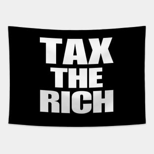 Tax The Rich Tapestry