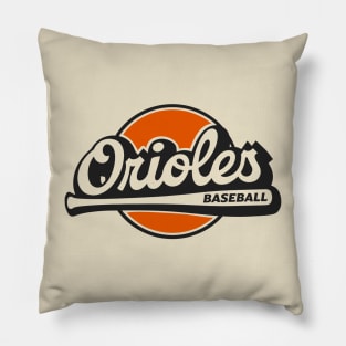 Orioles Up to Bat Pillow